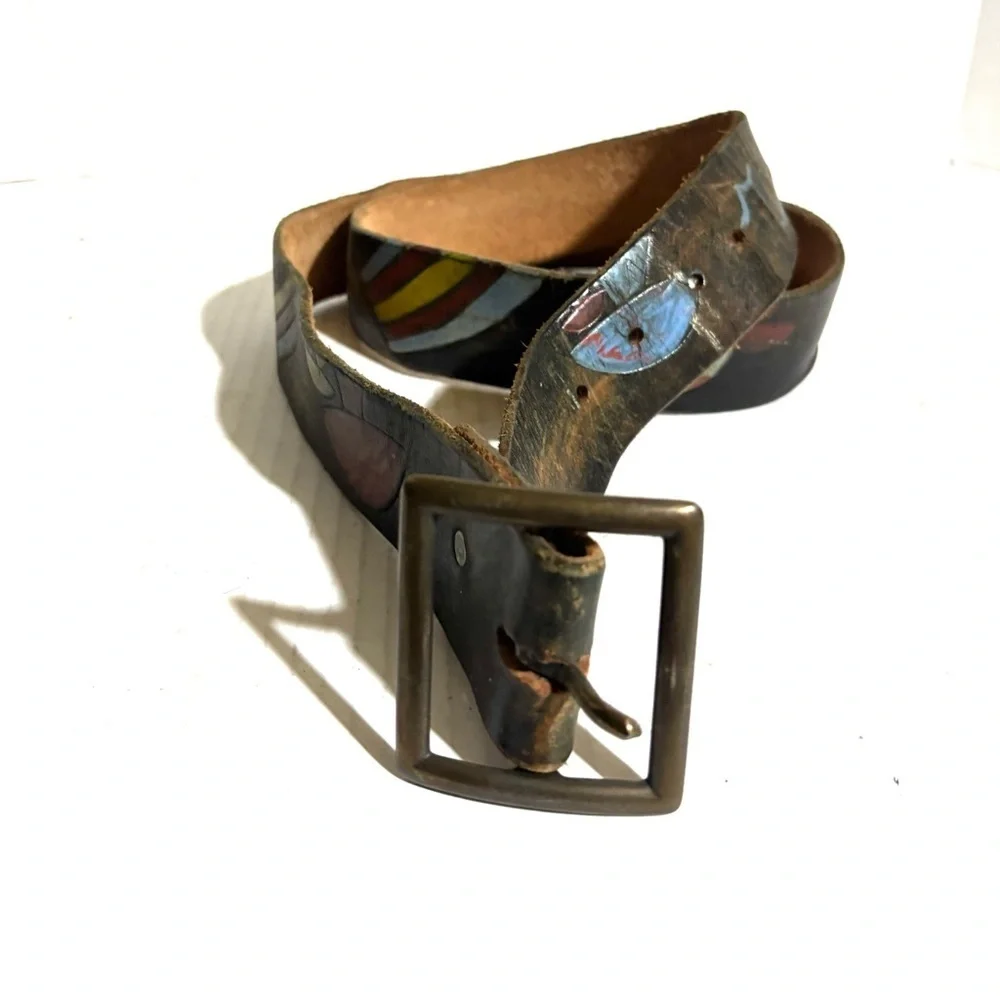 Vintage unique leather